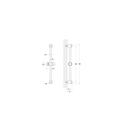 Βέργα Ντους Με Τηλέφωνο της Ιταλικής εταιρίας Sphera 